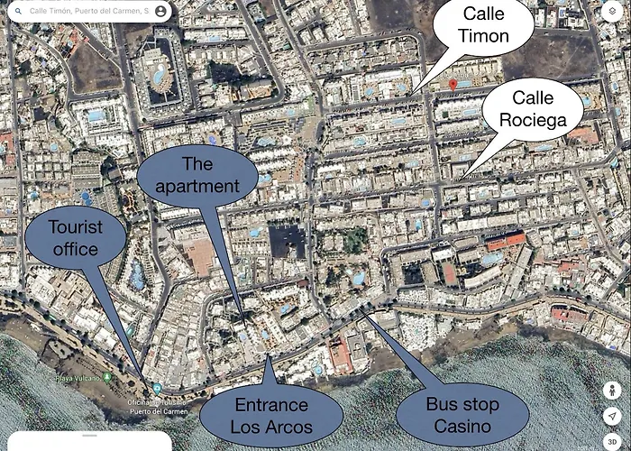 Sea View With Direct Access To Boulevard Lejlighed Puerto del Carmen (Lanzarote)